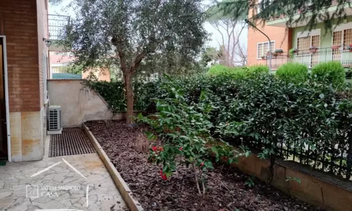 Rexer-Roma-Nuovo-Salario-Appartamento-ristrutturato-mq-con-terrazza-giardino-cantina-e-posto-auto-Giardino